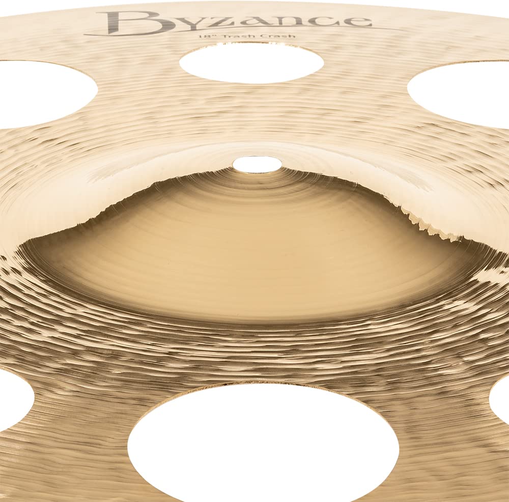 MEINL Cymbals Byzance Brilliant Series Trash Crash Cymbal 18" B18TRC-B