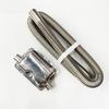 120cm Riscaldatore Parcheggio Diesel Aria Condizionata Auto Tubo di Scarico Acciaio Inossidabile Tubo 24mm Marmitta Silenziatore con Clip per Webasto Eberspacher