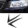 Car Head Light Trim Cover for Chevrolet Cruze Sedan Hatchback 2009 - 2014 2Pcs Front Lamp Decoration Sticker Styling Accessories