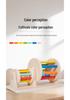 Wooden Textile Rolling Drum - Montessori Toy for Infant & Toddler Hand-Eye Coordination and Focus Development