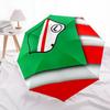 Modello Legia Varsavia, ombrello pieghevole automatico, design portatile e pieghevole, 8 stecche, un regalo di Natale o di compleanno.