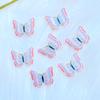 30Pcs New Cute Mixed Acrylic Mini Butterfly Flatback Cabochon Scrapbook Kawaii DIY Embellishments Accessories Q61