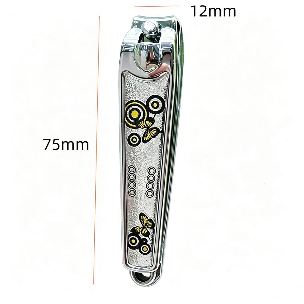Large Straight Cut Angled Nail Clippers and Scissors for Home Manicure/Pedicure