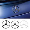 ABS Original Car Rear Trunk Badge Sticker Mercedes Emblem Snap Cover For Mercedes Benz C-class C300 W204 2008-2015 A2047580058