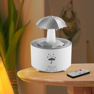 Rain Drop Air Humidifier Living Room Timer Fireplace Essential Oil Diffuser