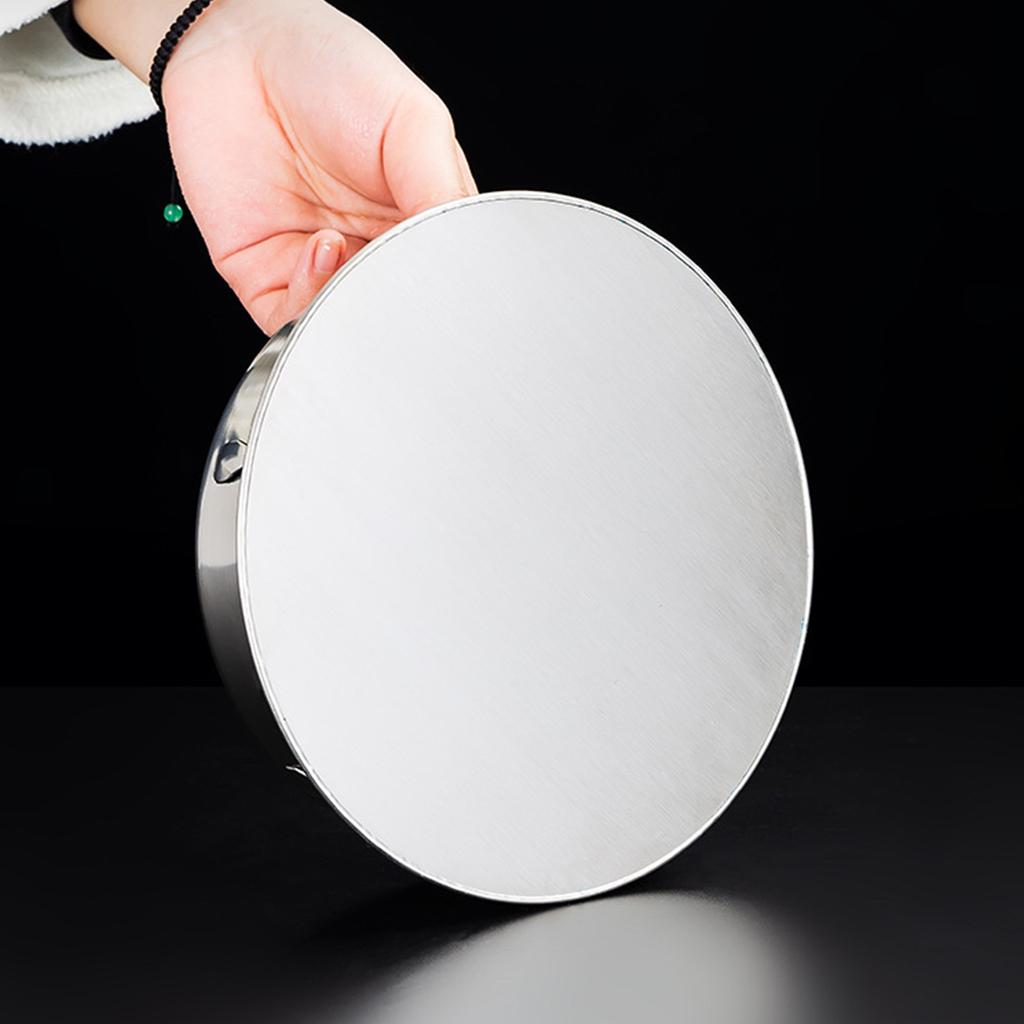 Capac Tub Coș de Fum din Oțel Inoxidabil 180mm Capace Ventilație Control Odor Sigiliu Tub Coș de Fum Instalare Simplă pentru Casă