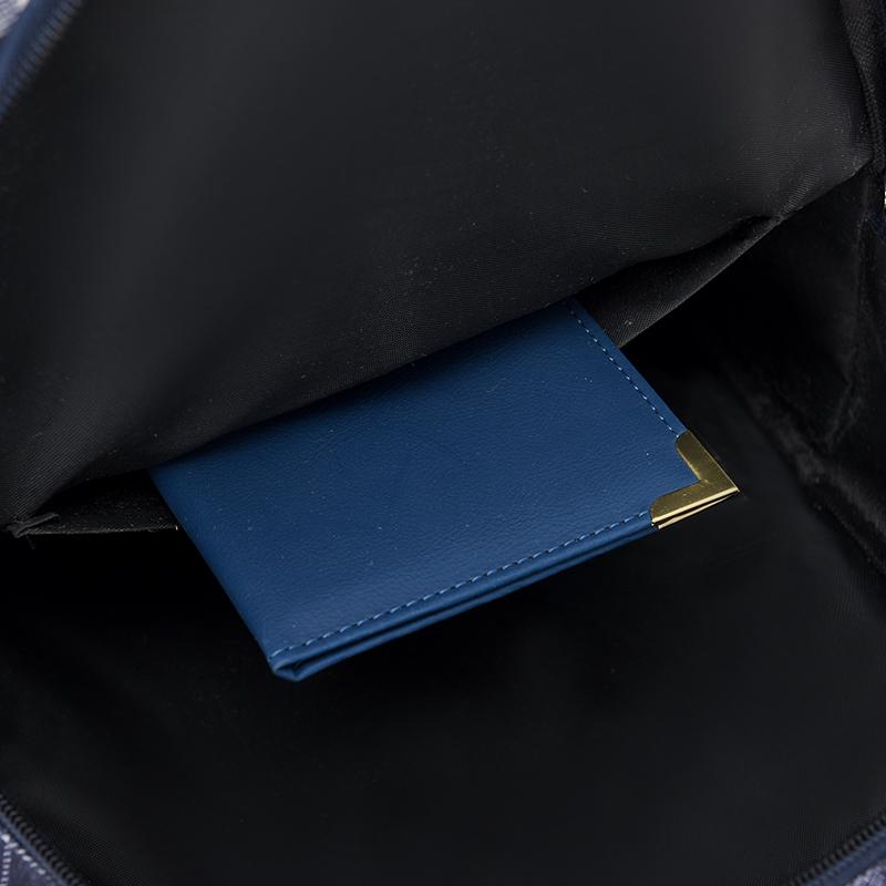 Campus Retro Plaid Backpack Junior Senior High School Student Schoolbag Girls Large Capacity Class Book Bag