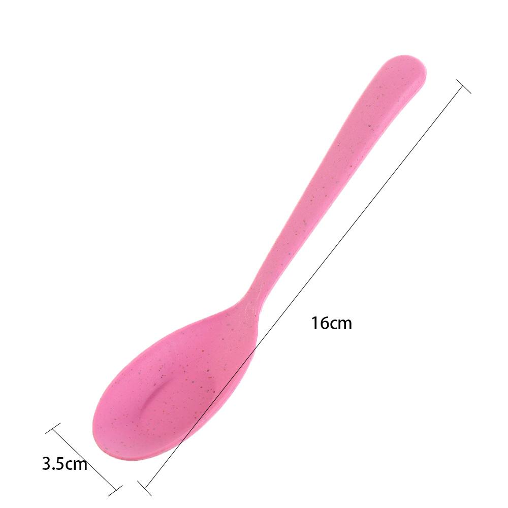 Gadget Cake Kitchen Utensil Dessert Party Ice Cream Spoon Wheat Straw Spoon Scoop Rice Scoop