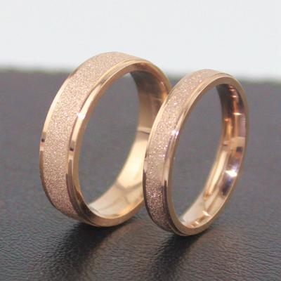 Unisex Matt Band Ring Hochzeit Verlobung Schmuck Valentinstag Geschenk