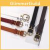 Schicker Retro PU Damen Gürtel Minimalistischer Vielseitiger Taillengürtel Für Studenten Erhältlich In Schwarz Weiß Kaffee Kamel Und Weinrot