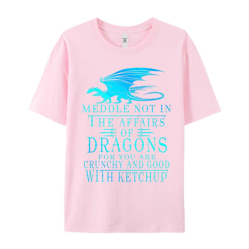 Hip Hop Meddle Not In The Affairs Casual Tshirts Crewneck 100 Cotton Unisexs Tees Short Sleeve Christmas Casual Tops Shirt