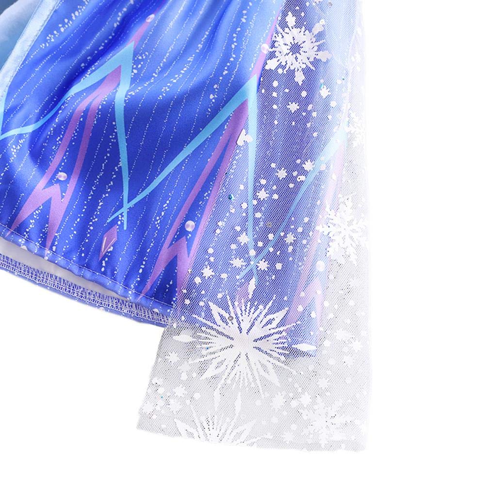 Dressy Daisy Princess Dress for Baby Sizes Perfect for Fancy and Parties Girls, Blue, 12-18 Months, Halloween, Birthdays,