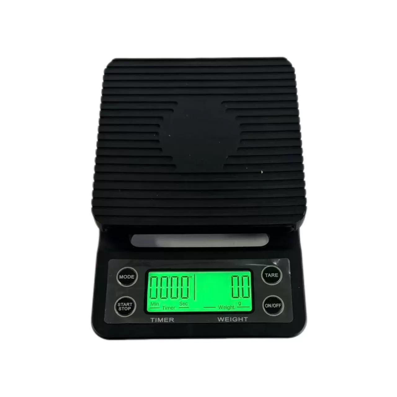Báscula de café digital con temporizador báscula de cocina de alta precisión para alimentos 5kg