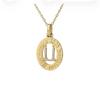 G-DRAGON Weaver Mensch Necklace Cubic Zirconia Version Copper