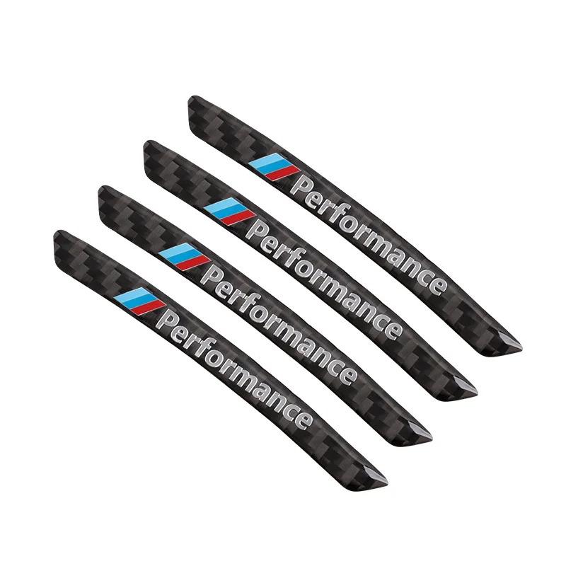 4pcs Aluminium Alloy Car Wheel Hub Perfomance M Sticker for BMW E46 E90 F30 F10 X5 X3 Series 1 3 G30 G01 G20 F11 Car Accessories