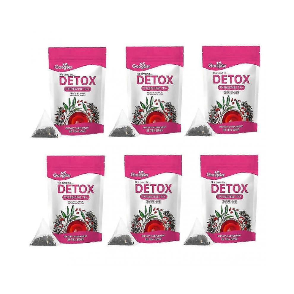 Detox Energizing Peach Tea for Digestive Health, Gut Cleansing and All Skin Types