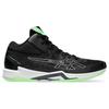 Asics V-Swift FF MT 4 Langlebige Atmungsaktive Mid-Top Trainingsschuhe Unisex Sneaker Schwarz Grün 1053A064-001