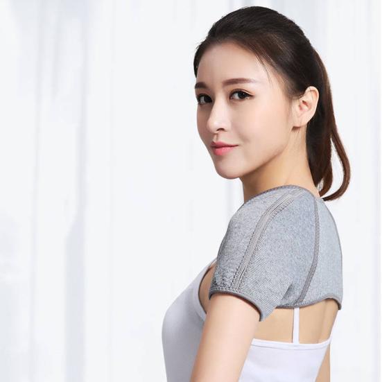 Încălzitor de umăr Culoare solidă Protecție împotriva vântului și frigului Suport confortabil Alinarea durerilor musculare corporale Îngrijirea sănătății Pad termic pentru terapie caldă