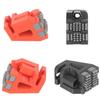 Double Brush Nozzle Wiper Food Grade Silicone Nozzle Cleaner Brush For Lab X1/P1 3D Printing And Enhances Durability