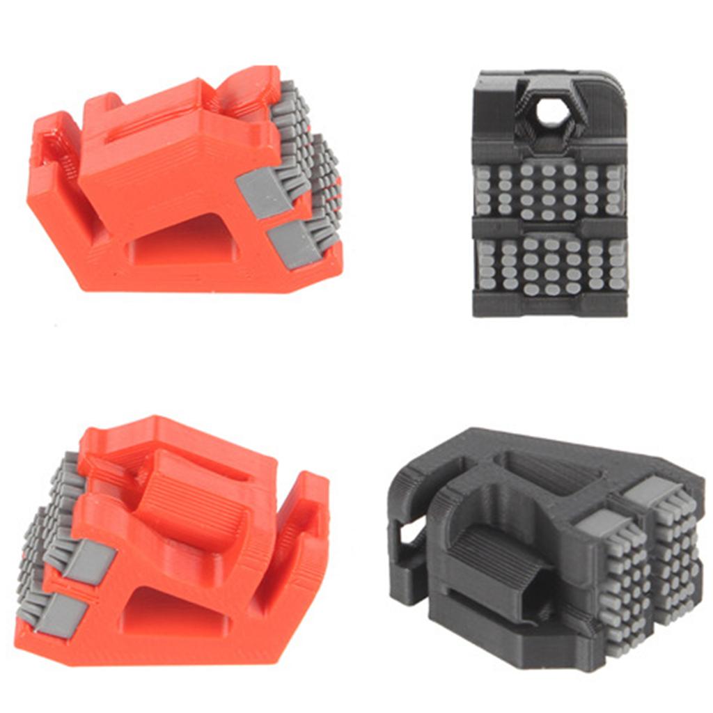 Double Brush Nozzle Wiper Food Grade Silicone Nozzle Cleaner Brush For Lab X1/P1 3D Printing And Enhances Durability
