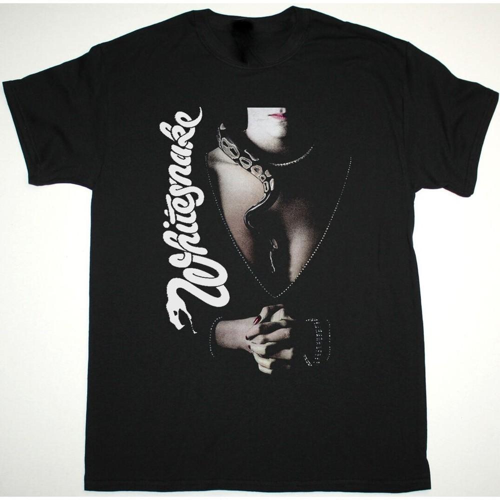 Hot Whitesnake Band Unisex Cotton Black Shirt All Size S-234XL Unisex T-Shirt XXXL