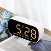 Desktop Digital Alarm Clock Temperature Date Week Dual Alarm Night Mode Snooze Clock 5 Levels Of Brightness 12/24H Led Clock