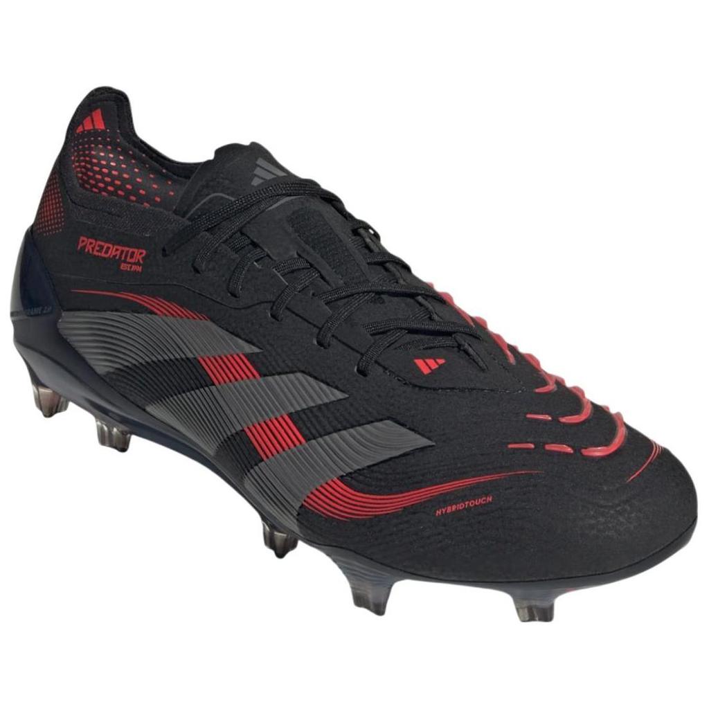 Adidas Predator Elite FG Stealth Victory Pack Unisex Sneakers Black Core-Black Grey-Four ID3878