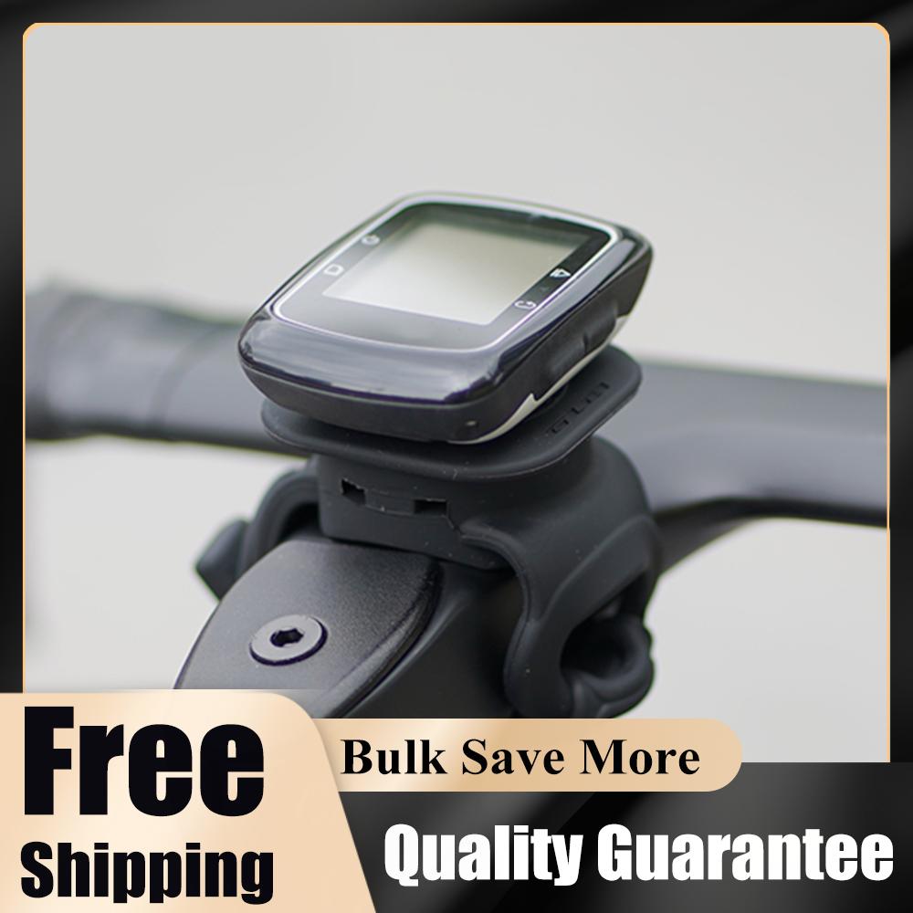 Silicone Bicycle Computer Mount Non-slip Bicycle Handlebar Computer Mount Multi-Function Bike Computer Stand for MTB Road Bike