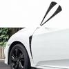 Auto Exterior Side Fender Air Flow Vent Trim Glossy Carbon Fiber Pattern For 10th Gen Civic Sport Modification Styling