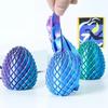 3D-gedruckter 5,6*4,6cm Drachenei Ball Fidget Squishy Twistsphere Zahnrad Drehbar Stressabbau Party Dekoration Geschenk Schreibtisch Dekoration