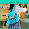 Miku Hatsune Plush Toy Backpack Cartoon Bag With Adjustable Straps Shoulder
