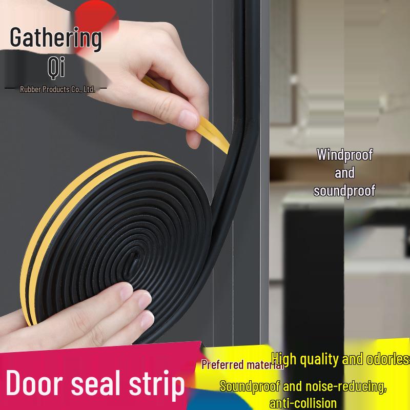 Diebstahlsicherer Schallisolierter Winddichter Tür- & Fensterdichtungsstreifen