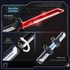 Glow-in-the-Dark Double-Bladed Light Saber for Kids – Cool 2-in-1 Flashing Laser Sword