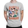 Men's Magomedov Vintage Homage Funny T Shirts Hasbulla Khabib Pure Cotton Tops Short Sleeve Round Collar Tee Shirt T-Shirt
