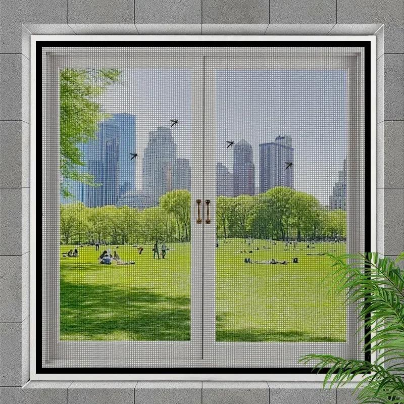 Window Screen DIY Self Adhesive Anti Mosquito Mesh Cuttable Home Bedroom Kitchen All Kinds Of Windows Repair And Window Screen