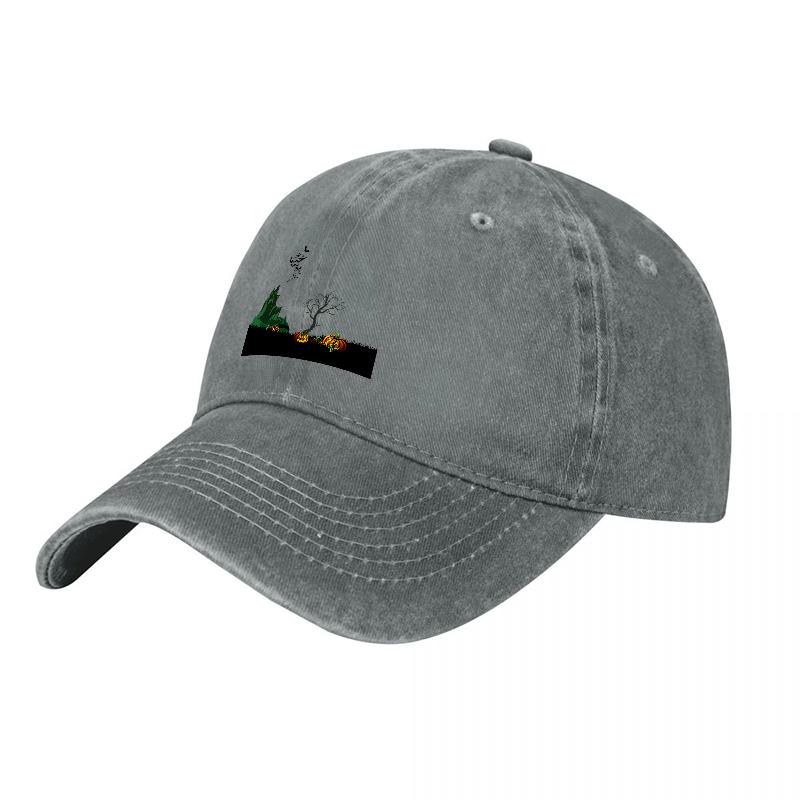 Classic Washed Canvas Baseball Cap Embroidered Logo Vintage Style Adjustable Fit for Outdoor