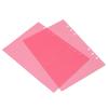 50PCS A5 6 Hole Loose Leaf Binding Cover Plastic Matte Cover for for Report and Presentation