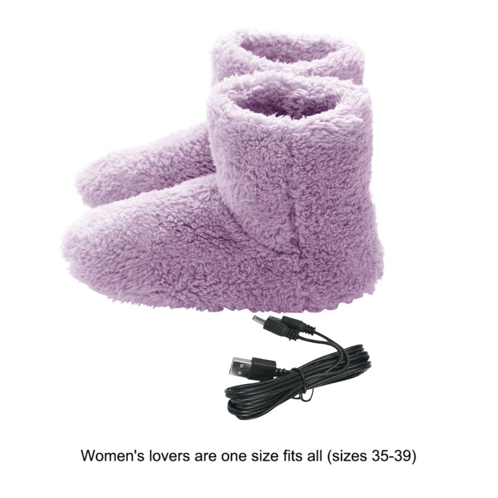 

Электрический обогреватель, грелка для ног, USB-зарядка, флисовый мягкий теплый чехол для ног, моющийся, зимние греющие подушечки для ног для дома, спальни, сна