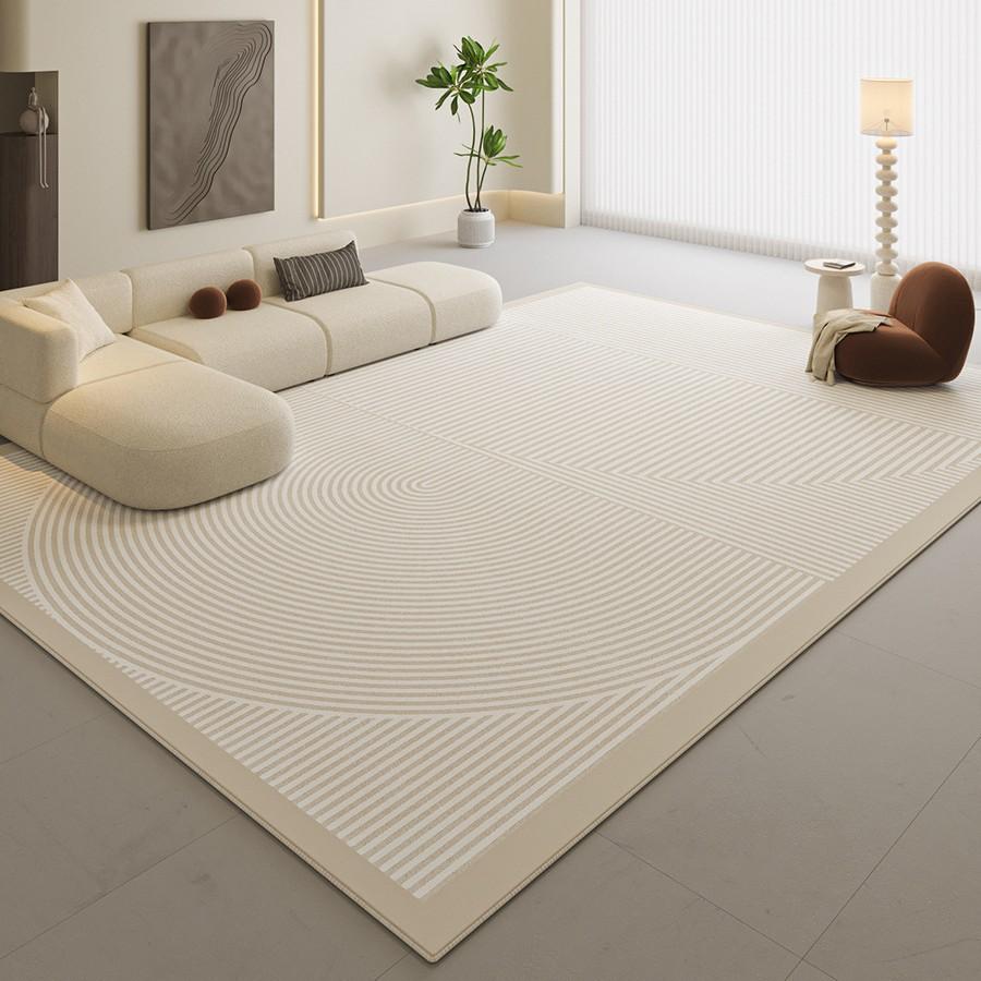 Simple Carpet Living Room Sand Tea Waterproof Large Area Floor Mat Non-Slip Household Bedroom Bedside Good Care Carpet