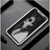 Case - PHONILLICO - iPhone X - Silver - Ultra Slim - Full Protection Tempered Glass