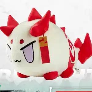 Arknights Official Shu Yu Ver Dragon Bubble Stuffed Plush Cotton Doll Soft Pillow Game Peripheral Decor Collect Christmas Gifts Cuddly Fluffy Huggable