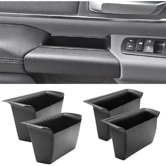TTCR-II For Ram 1500 Door Side Organizer Tray      2024 2025 2026, For Ram 1500 Door Pocket Ert 4 Pcs (Does Not Fit 2500 3500