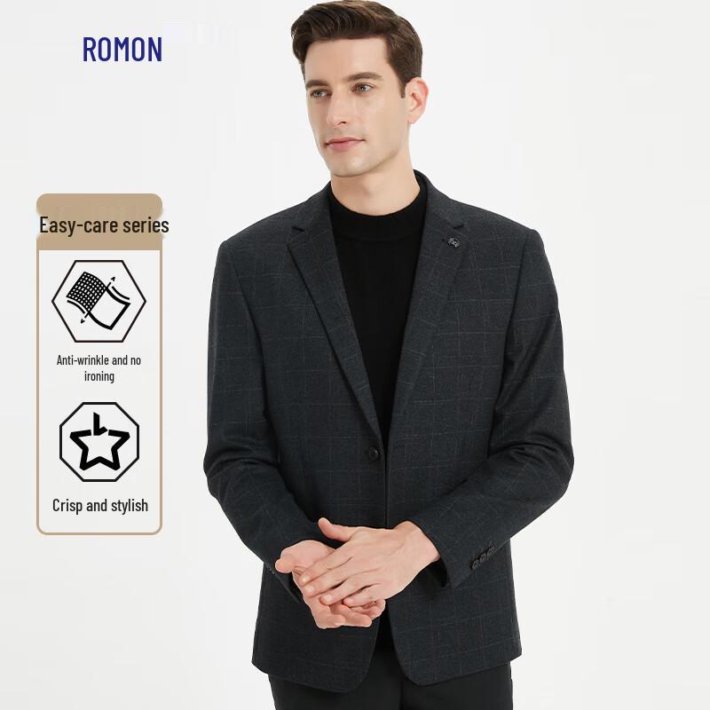Luomen Men's Anti-Wrinkle Business Casual Suit Jacket