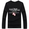 Men's Large Size Round Neck Long-Sleeve Slim Bottoming Sweatshirts for Spring and Autumn