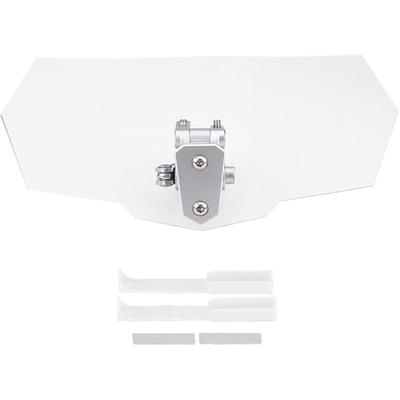 Motorcycle Windshield Clear Scooter Windscreen Scratch Wind Deflectors Universal Adjustable Universal Fit for Most Motorcycles