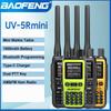 Baofeng UV-5R Міні Двостороння PTT Радіостанція Bluetooth 5 Вт 5Rmini Bluetooth Тип програмування Зарядка Type-C Для Готелю Ресторану Прогулянок