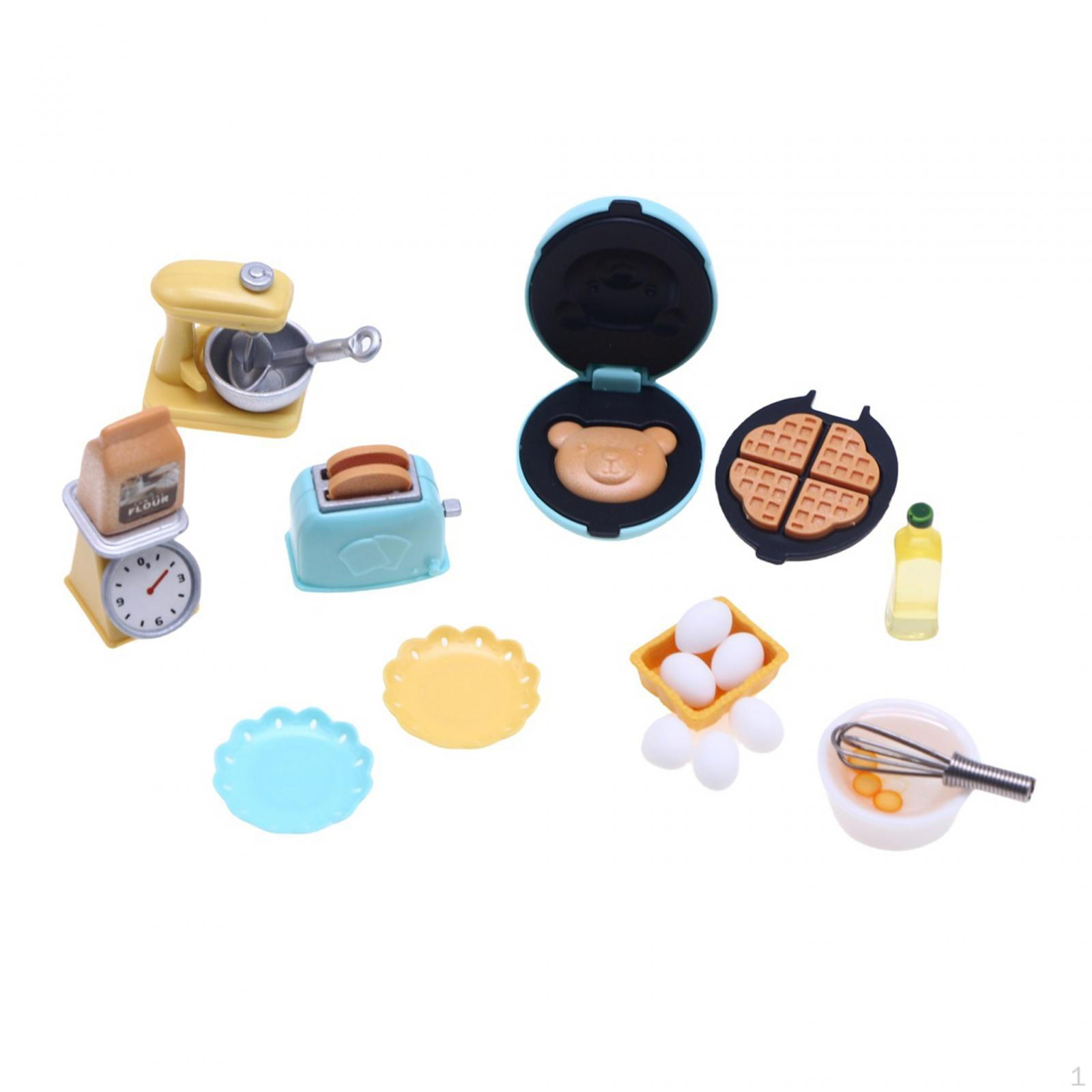 

Miniature Kitchen Playset for Kids Style A