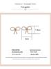 Elegant Bow Micro-inlaid Diamond Stud Earrings - Pure Copper, Creative Fashion Style