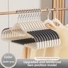 Non-Slip Clothes Hanger Home Use Hanging Clothes Tracel Clothes Holder for Batooms Adult Size Foldable Cartoon Sle