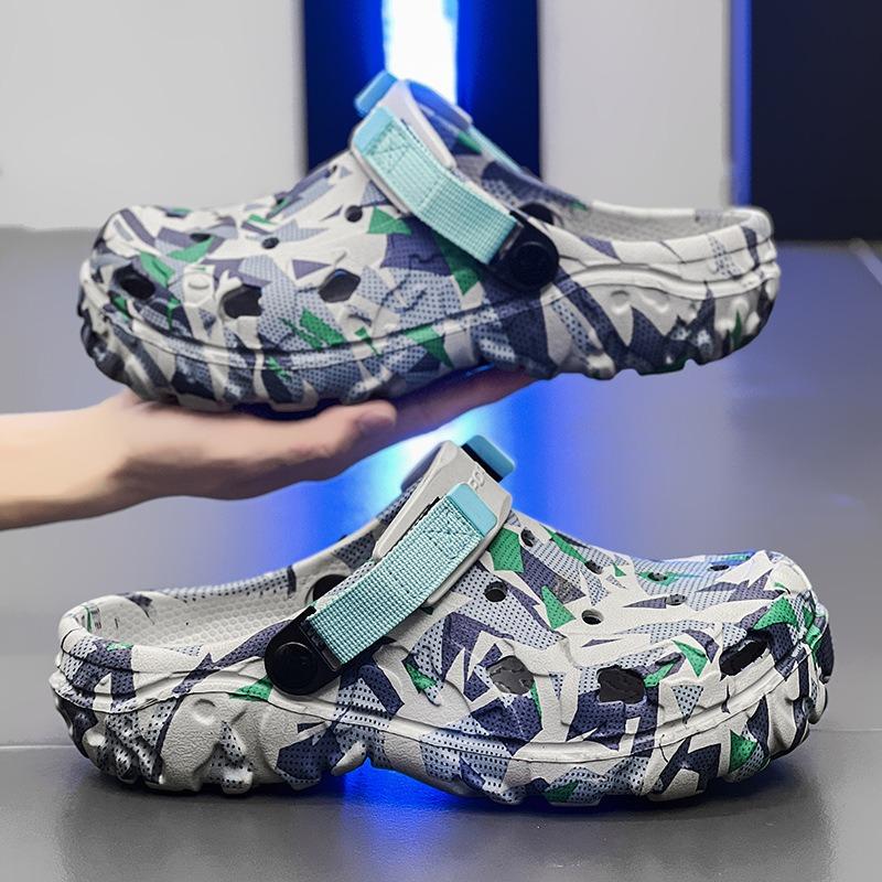 Men's, Color Blocking, Breathable, Non Slip Sandals, Casual Shoes, Outdoor Activities, Beach Shoes